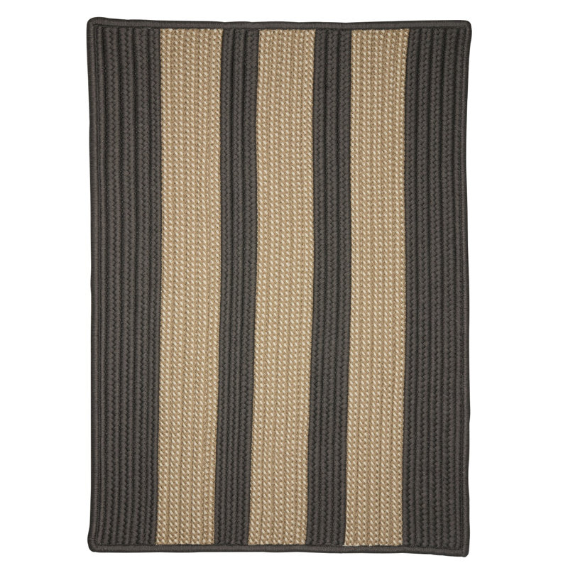 Tapis réversible intérieur / extérieur Chau - gris, Rectangle 12 pi x 15 pi