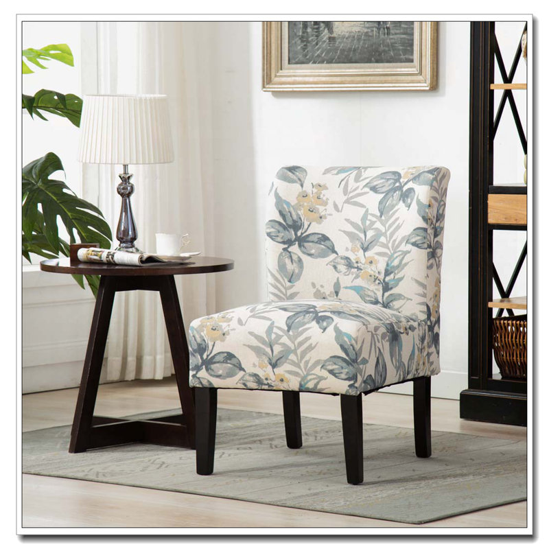 Fauteuil d'appoint contemporain sans accoudoirs