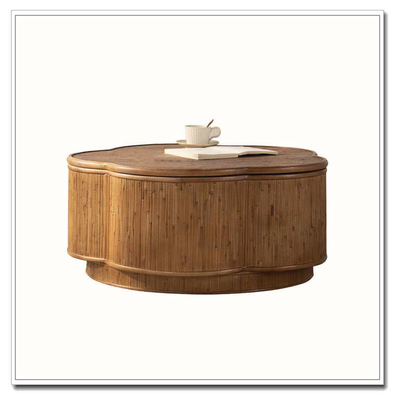 Table basse avec rangement amovible
