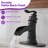 Single-Hole Single-handle Bathroom Faucet with Drain Assembly-59998228