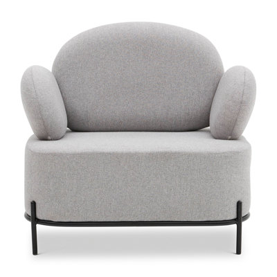Wing Sofa Chair, Gray