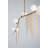 Transitional 7 Light Linear Chain Chandelier