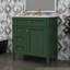 Meuble-lavabo de 30 po avec lavabo sur comptoir, armoire de rangement moderne avec 2 tiroirs et compartiment escamotable-1486880601-1486879906