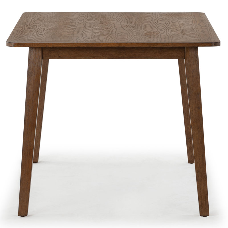 Bellalexa 48" Wood Dining Table, Medium Oak