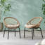 Chaise Edgar (ensemble de 2)