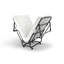 Lit pliant pliant avec matelas simple de 4 po