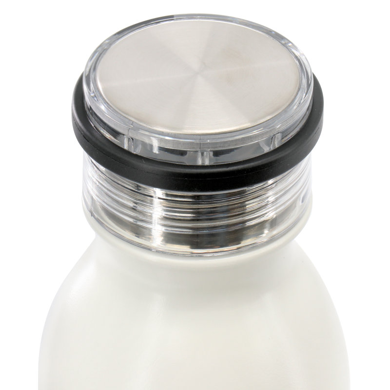 Bouteille thermique en acier inoxydable 20 oz avec couvercle acrylique Gibson Home Marina