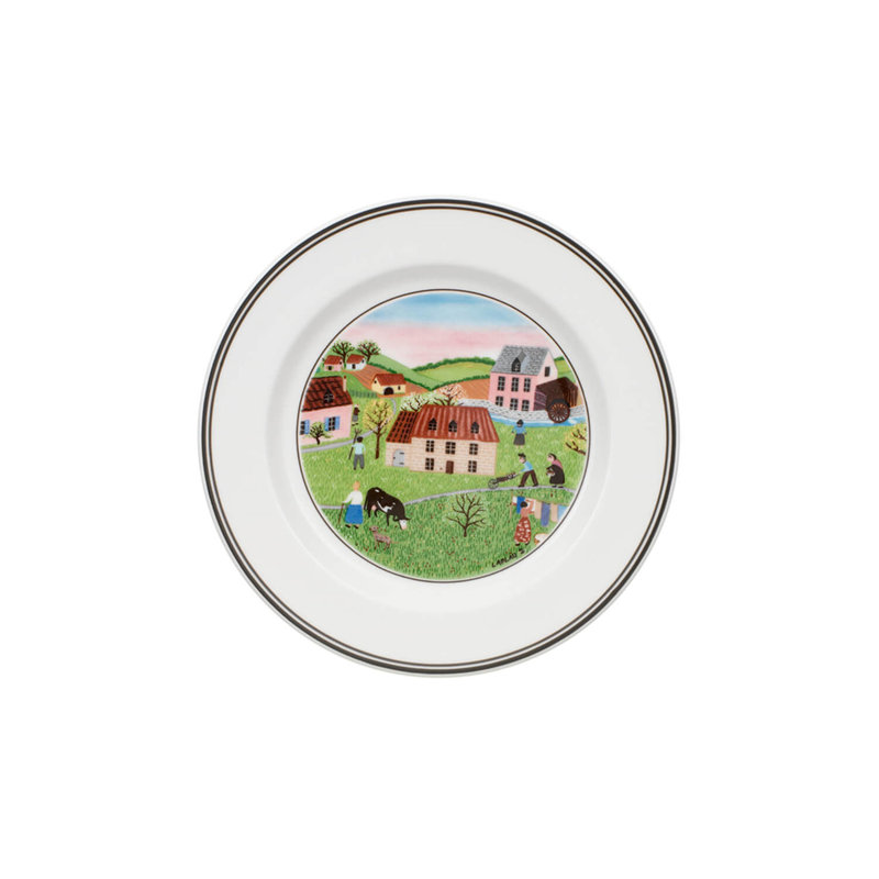 Villeroy & Boch Design Naif 6.75" Bread and Butter Plate - Spring Morning