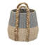 Armadi Two Tone Wicker Basket with Handles-1299409137