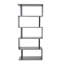 Groover 183cm H x 80cm W Iron Geometric Bookcase-102175587