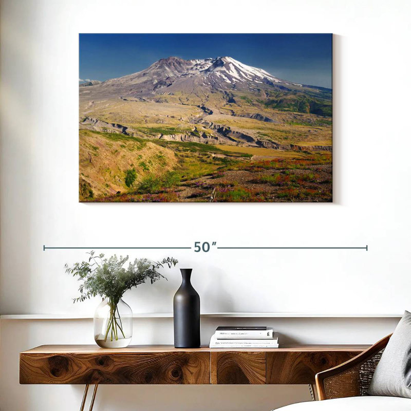Alvord, paysage du mont St. Helens, H 26 po x l 39 po
