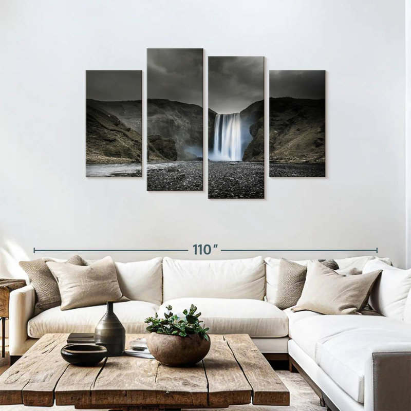 Cascade Alvord Island, H 48 po x l 75 po