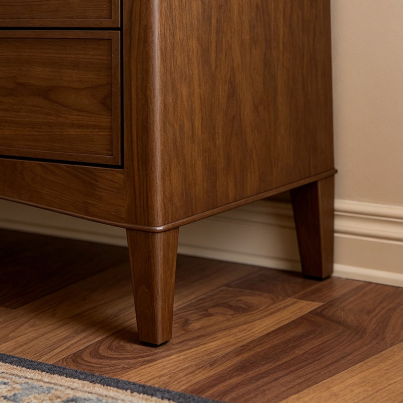Buffet américain de style minimaliste rétro, Noyer