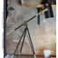 Lampe de table industrielle trépied 26 po