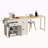 74.5 Inch Kitchen Island With Extendable Dining Table , Rolling Kitchen Island On Wheels With Spice Rack And 2 Drawers,  Kitchen Storage Cart With 4 Door Cabinet, For Kitchen, Dining Room-646685267