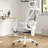 Mesh Office Chair With Footrest & Headrest-2108736593