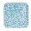 Set of 2 Sea Glass Square Trays