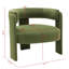 Fauteuil d'appoint en velours pour le salon-670499388