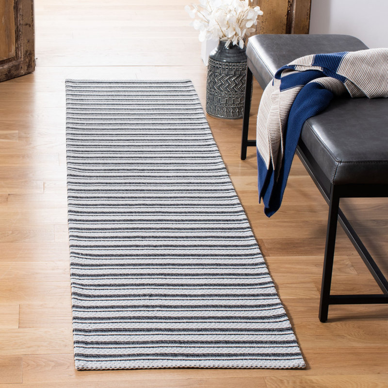 Tapis rayé Stansfield Performance, Tapis de couloir 2 pi x 8 pi