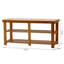 Askas Solid Wood Storage Bench