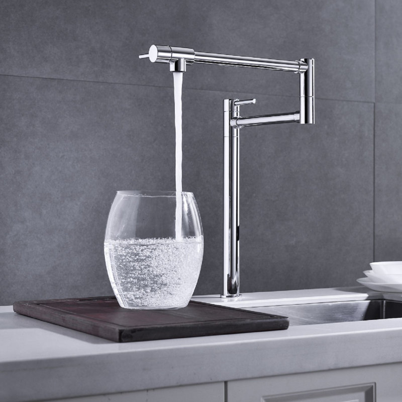 HHK HOME Kitchen Faucet, Chrome