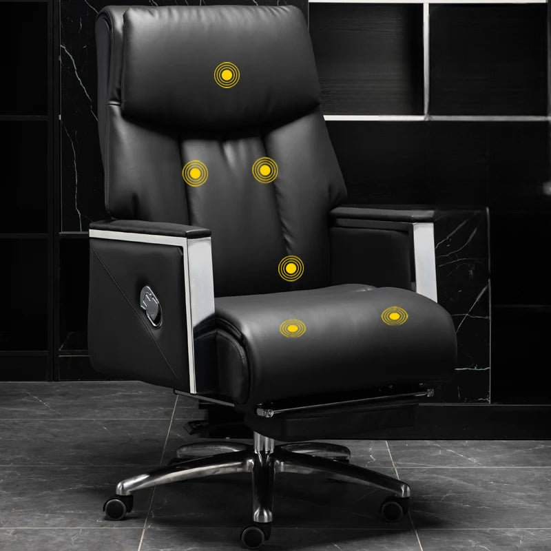 Clinnie Genuine Leather Side Chair