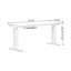 Bureau rectangulaire en bois massif noyer-1801035997