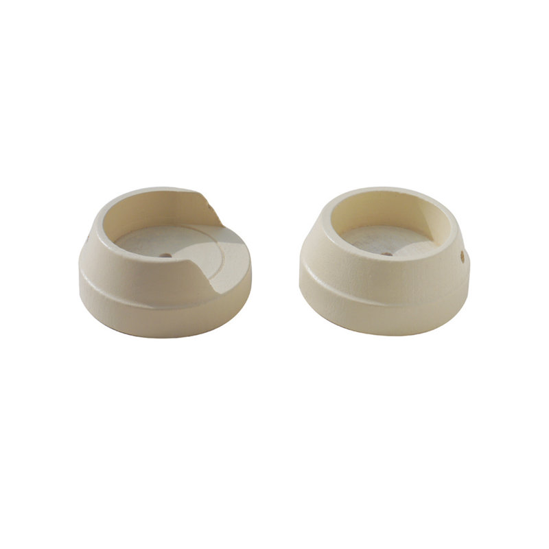 Wood Mounting Bracket, Cream, 3.5 cm