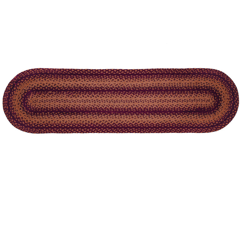 Tapis Caparrelli, Beige / rouge vin