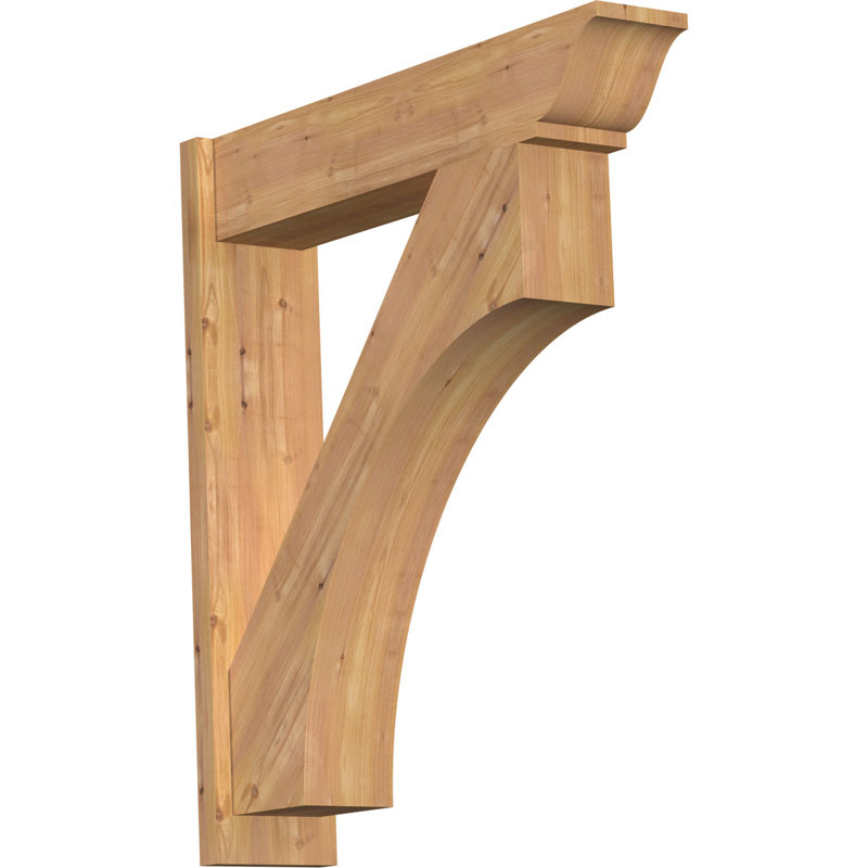 Persienne en bois Westlake, Sapin Douglas de 7 1/2 po (lisse), P 34 po x H 38 po