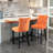 Upholstered Barstools Set Of 2