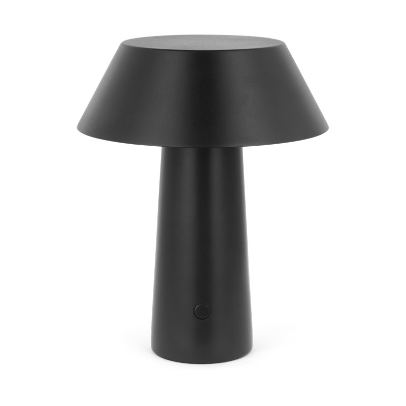 Sesa Short Accent Rechargeable Table Lamp, Black