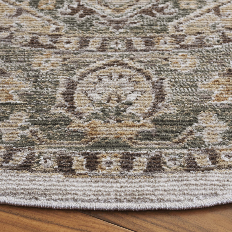 Hazel 500 Performance Oriental Rug, Round 6'