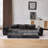 Boneless 104" Wide Modular Sectional Sofa In Soft Chenille Fabric Large Cloud Couch-1208401359