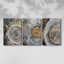 Abstract Series XCVI - Ensemble de toiles tendues avec châssis Premium - Prêt à être accroché-102398866
