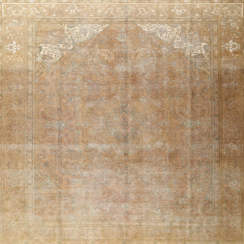 Akan Oriental Indoor Rug, Square 3'