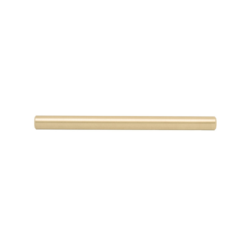 Belwith-Keeler Contemporary Bar Pull 5 1/16 in (128mm) Center To Center, 5 1/16, Royal Brass