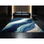 Tapis bleu moelleux doux et moelleux Eakes-1356965303