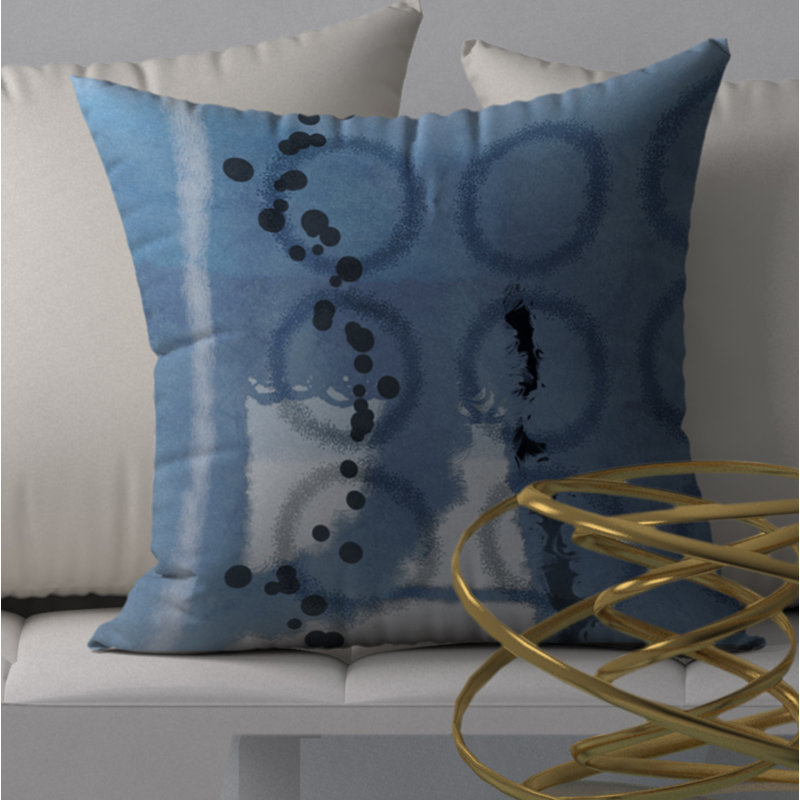 Housse de coussin décorative carrée en épinette fameuse, H 18 po x l 18 po