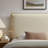 Bentleyville Striped Linen Blend Twin Size Headboard In Oatmeal Stripe-166643662-166643661