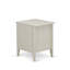 Ensemble de chambre avec très grand lit plateforme 3 pièces avec 1 base de lit en bois et 2 tables de chevet modernes - Fabrication fiable et durable - Tissu en lin bleu denim-1545697502-1545865185