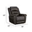 Fauteuil inclinable électrique de 38 po Guelph-1836475060