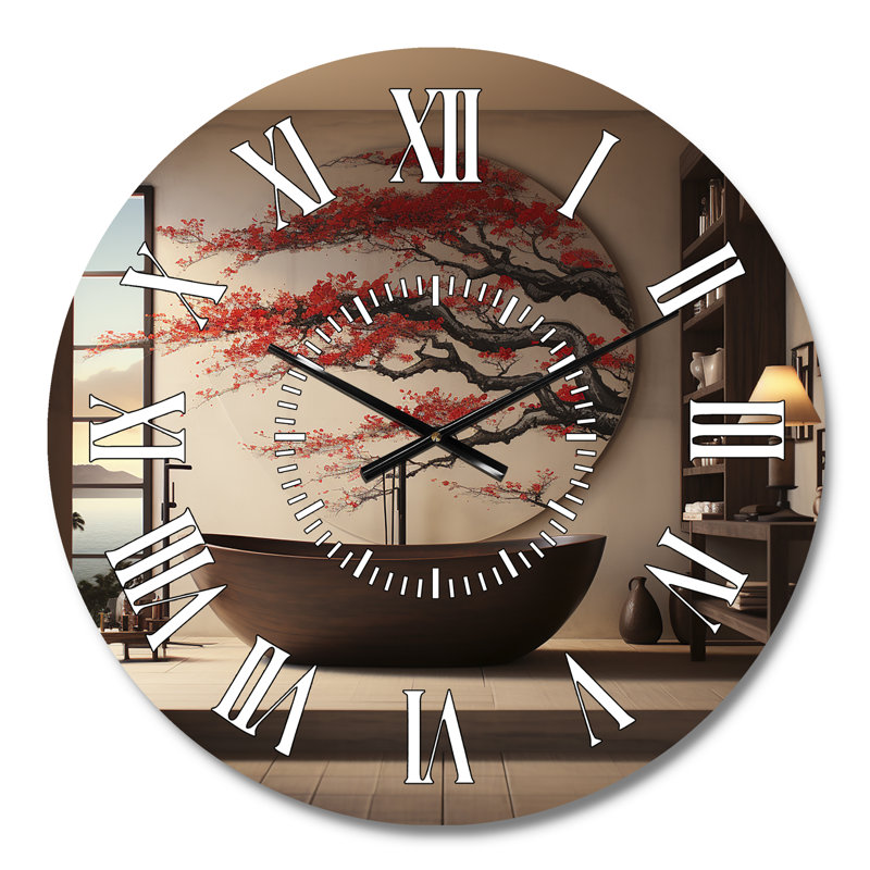 Horloge murale pour salle de bain, Médium