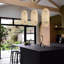Luminaire suspendu surdimensionné en rotin naturel Maya 1 lumière