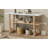 Narrow Console Table With Marble-Effect Top, Retro Entryway Table With Open Shelf, Sofa Table For Entryway, Hallway And Living Room-756843753
