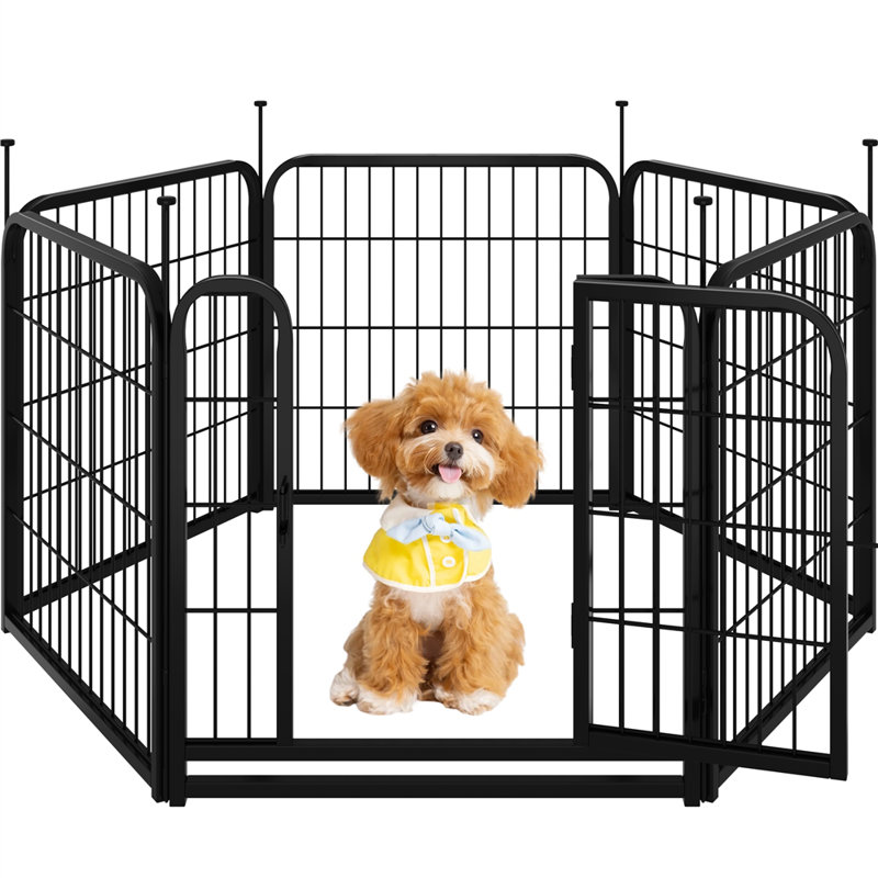 Panel Metal Exercise Pen With Door, 60cm x 60 cm