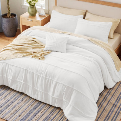 Bedsure  Grid Tufted Duvet Cover