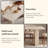 Sintered Stone Solid + Manufactured Wood gray Dining Table-109327197