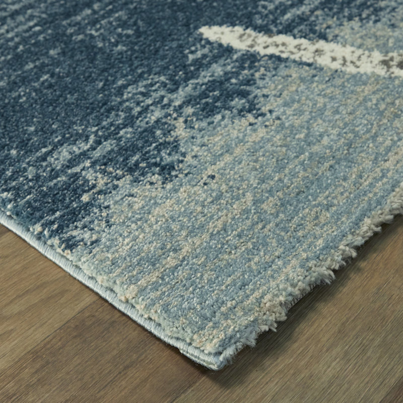 Tapis rayé Bayshore, Tapis de couloir 2 pi 2 po x 7 pi