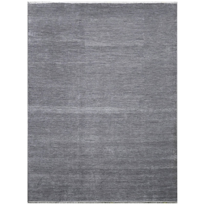 One-of-a-Kind Rectangle 9' x 12'2" Area Rug in Gray/Silver